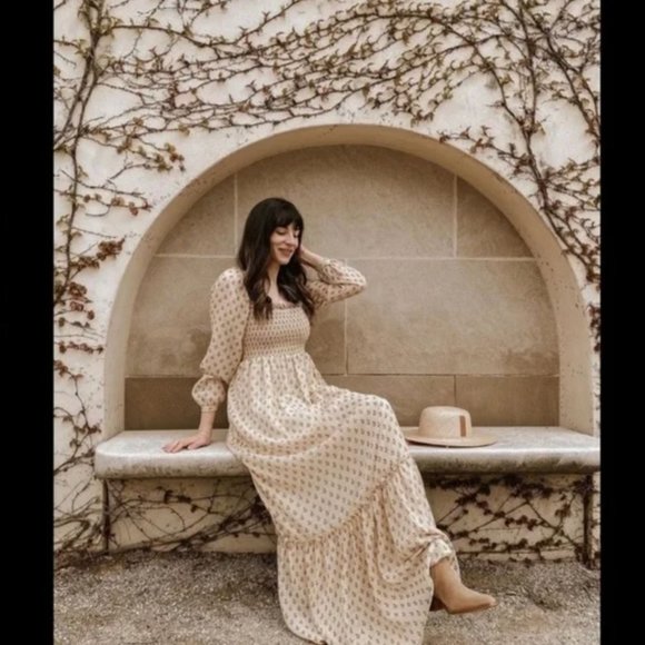 Sezane Lina Maxi Dress in Tulipes Multico, US size 2 (FR 34) - Picture 2 of 7